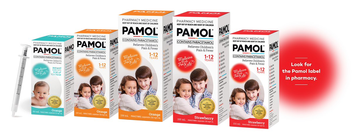 Pamol Product Range